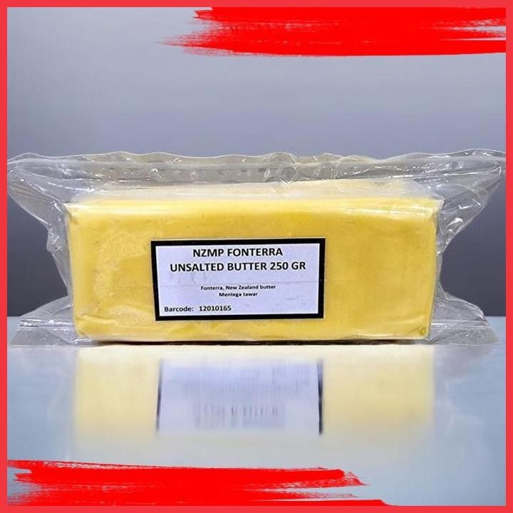

(muv) nzmp fonterra unsalted butter 250 gr