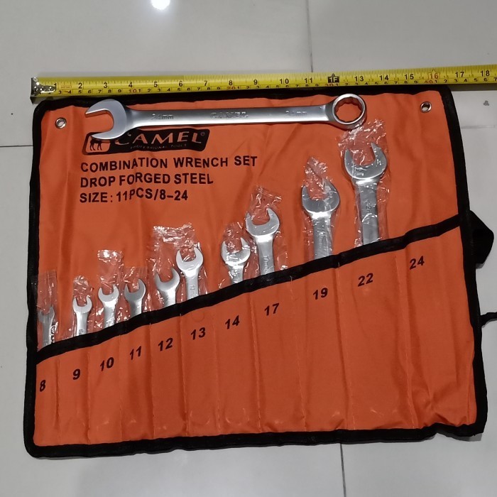 kunci ring pas set 11 pcs CAMEL