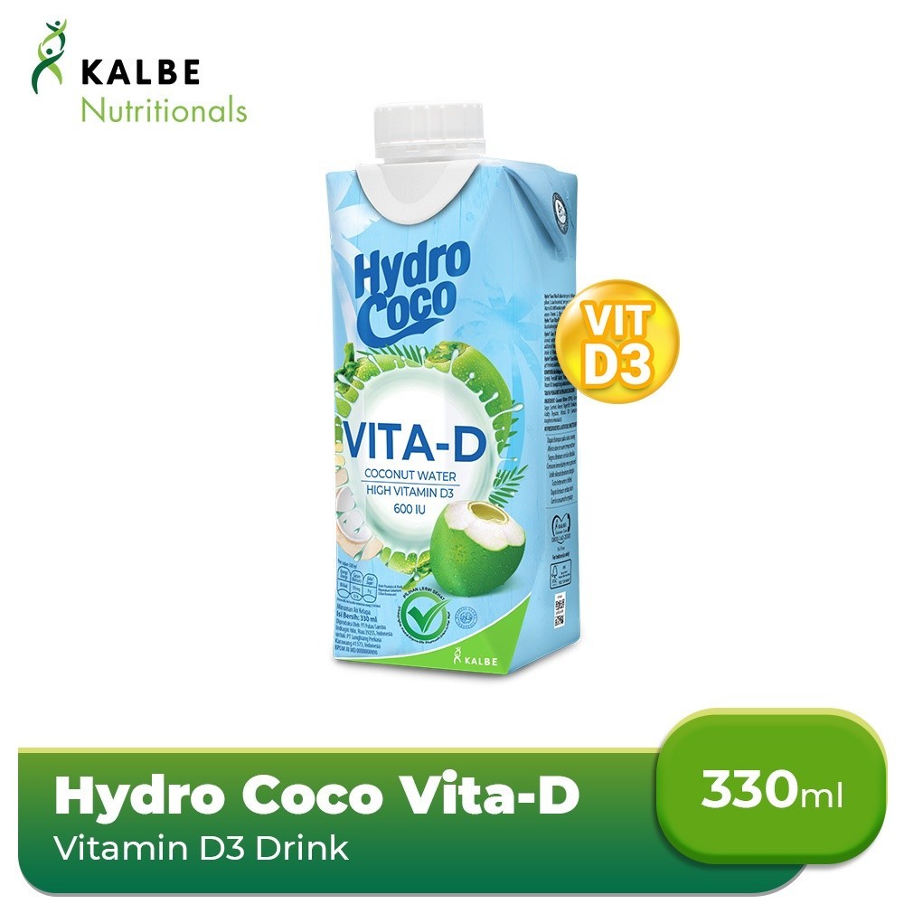 

Hydro Coco Vita-D Kemasan 330ml