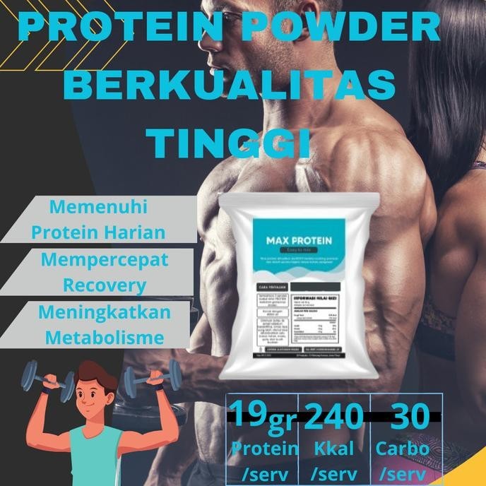 MAX PROTEIN SUSU PROTEIN SOYA SUSU FITNES DIET JAM23
