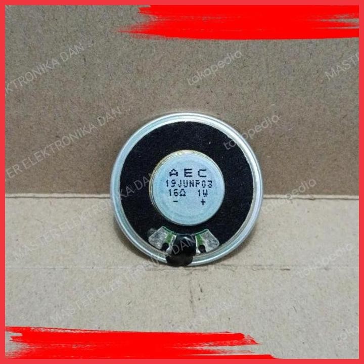 (MASDU) 7533 SPEAKER HT 16R 16OHM 16 OHM 1WATT 1 WATT DIAMETER 36MM