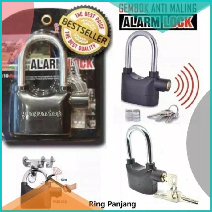 Gembok alarm cakram motor anti maling nmax xmax adv pcx universal 8JVL