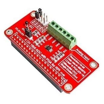 Terbaru (1 pcs) ADS1115 ADC Module for Raspberry Pi 3/2 / B + / I2C RPI 3.3V
