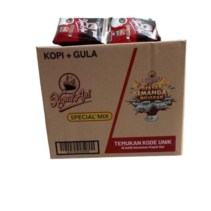 

Kapal Api Special Mix 1Dus Isi 12 Renteng @120 Sachet