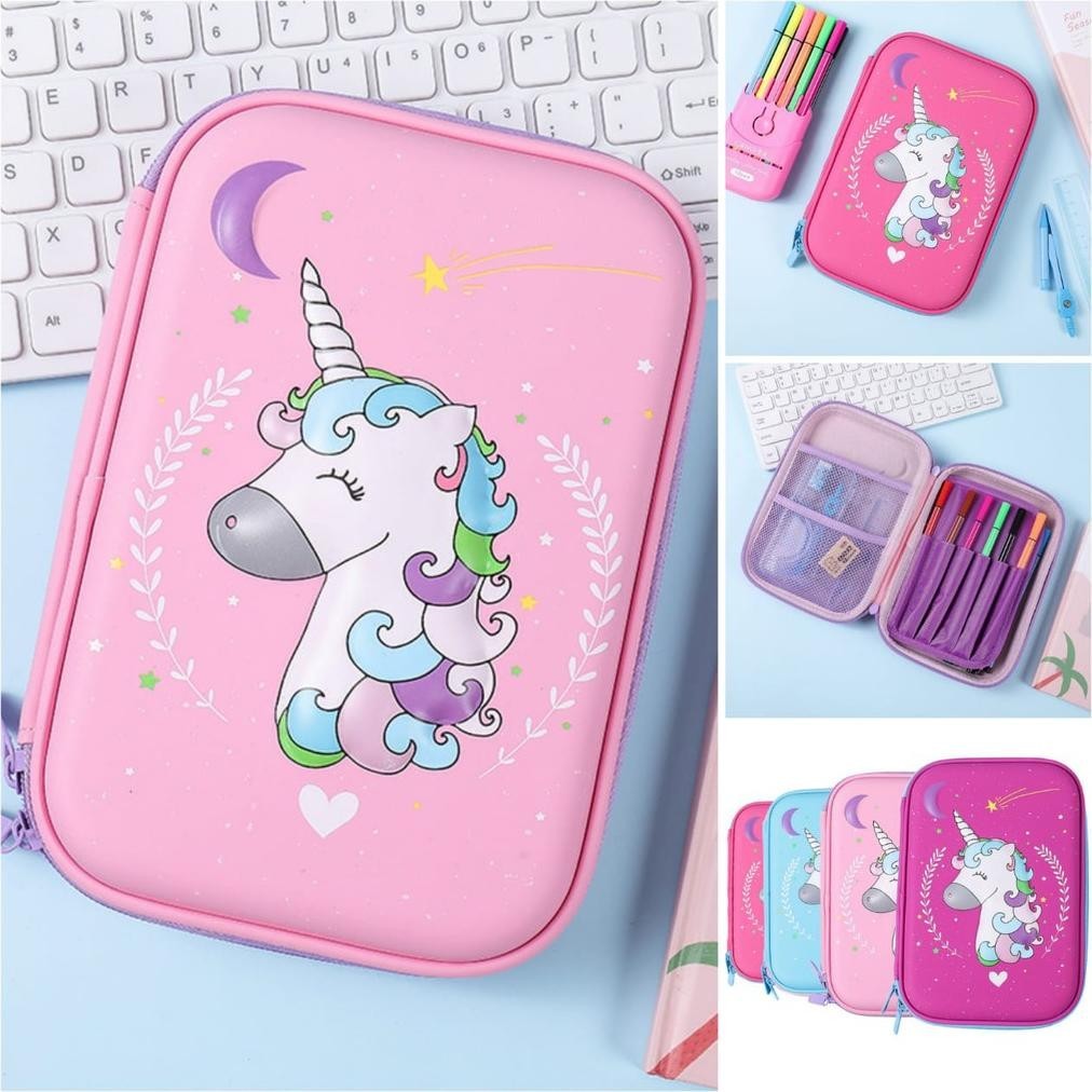 

VIRAL Tempat Pensil 3D Unicorn Kotak Pensil Unicorn Rambut Kado Ultah Anak Unicorn murah berkualitas in-137