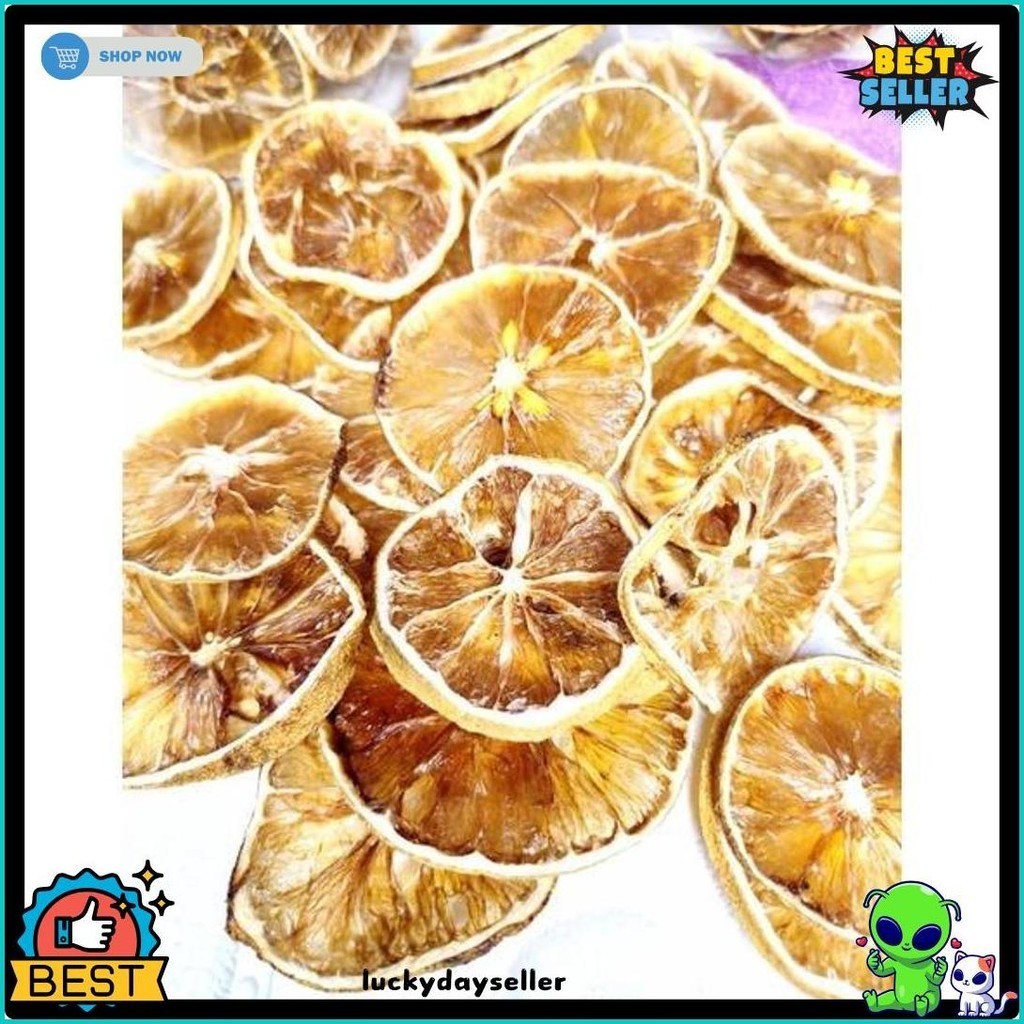

Lemon Dried Slice / Lemon Kering Iris (Lagi Diskon)