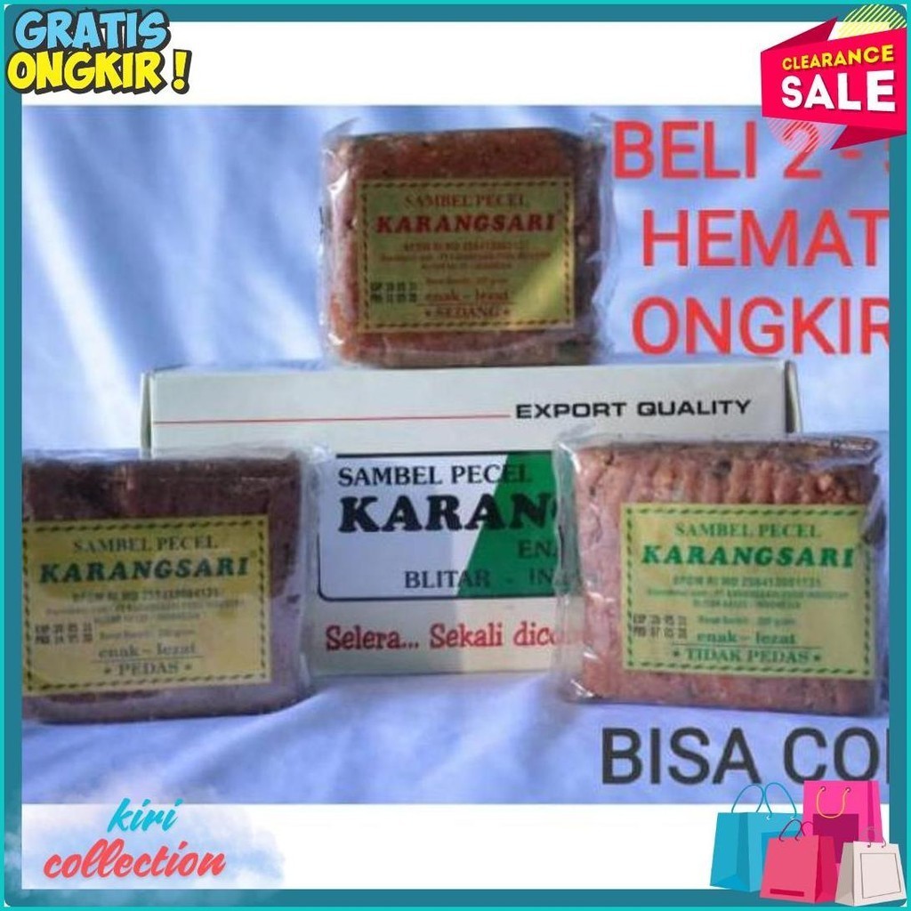 

Sambel Pecel Karangsari Blitar Dan Bumbu Gado Gado Karangsari Blitar (Lagi Diskon)