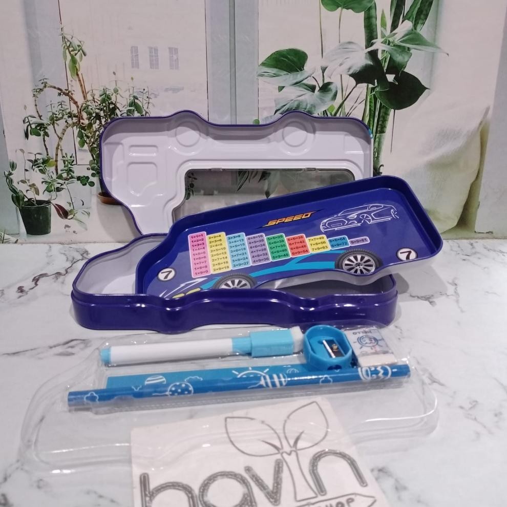 

Hot Kotak Pensil Bahan Kaleng Model Truk Besar Pencil Case Tempat Pensil Murah