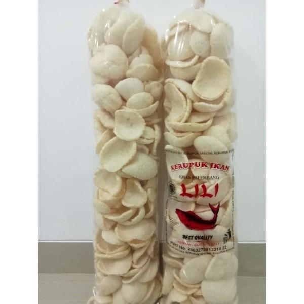 

KERUPUK KEMPLANG LILI KHAS PALEMBANG 400 GR ASLI PALEMBANG