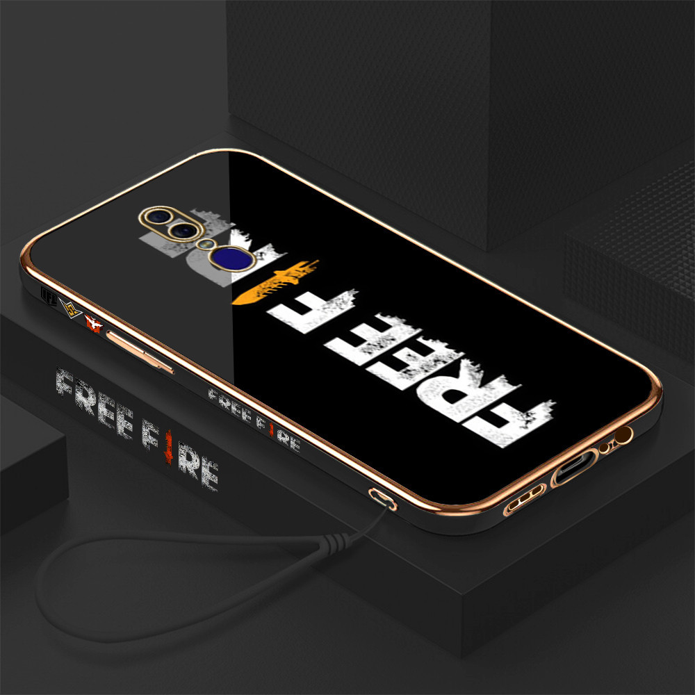 [Pengiriman lokal] OPPO A3 A9 2019 F1S F5 PLUS F7 Youth F11 Pro F9 K3 A7X Casing Ponsel Pola FREE FI