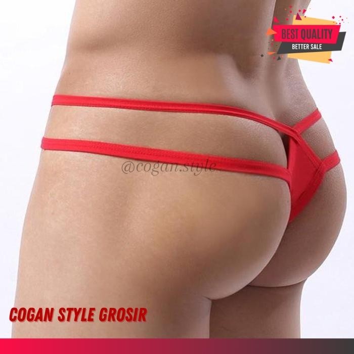 MEN THONG PRIA CELANA DALAM THONG PRIA RED