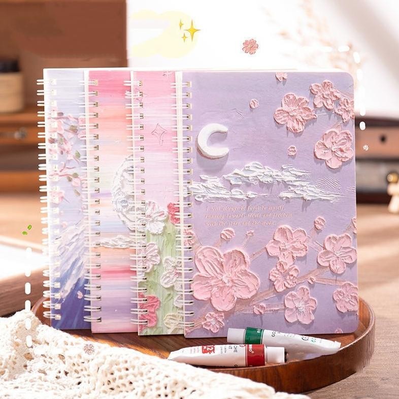 

Or42 Buku Tulis Catatan Notebook Ring A5 / Notebook Journal / Buku Tulis A5 Spiral Notebook Aesthetic / Berkualitas