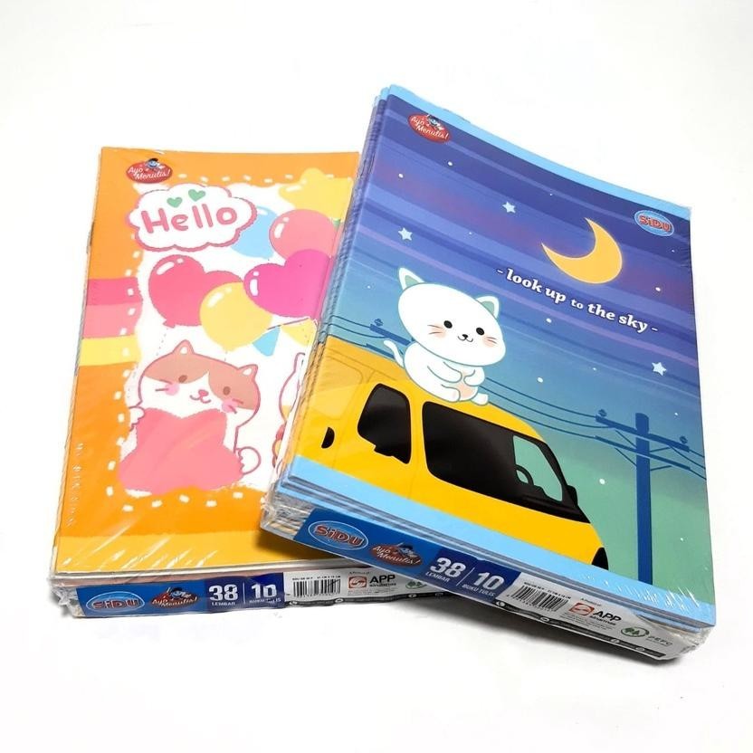 

Am67 Harga Grosir (1packs/10buku) BUKU TULIS SIDU 38 LEMBAR ORIGINAL (EDISI BARU SKOLA ) Terlaris