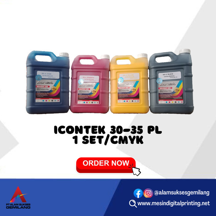

TINTA ICONTEK SOLVENT / SEIKO 30PL
