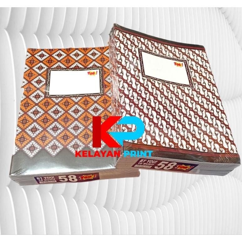 

MMA-1318 BUKU TULIS YOU/DODO ISI 58 PERPAK (10 PCS) Terlaris