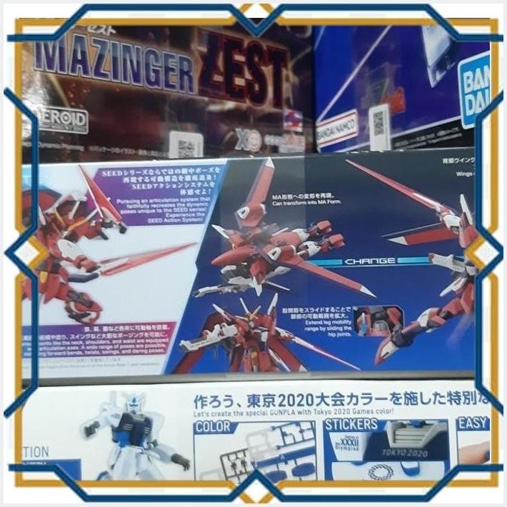 [IKK] IMMORTAL JUSTICE GUNDAM BANDAI HG HGCE SEED DESTINY FREEDOM STRIKE RG