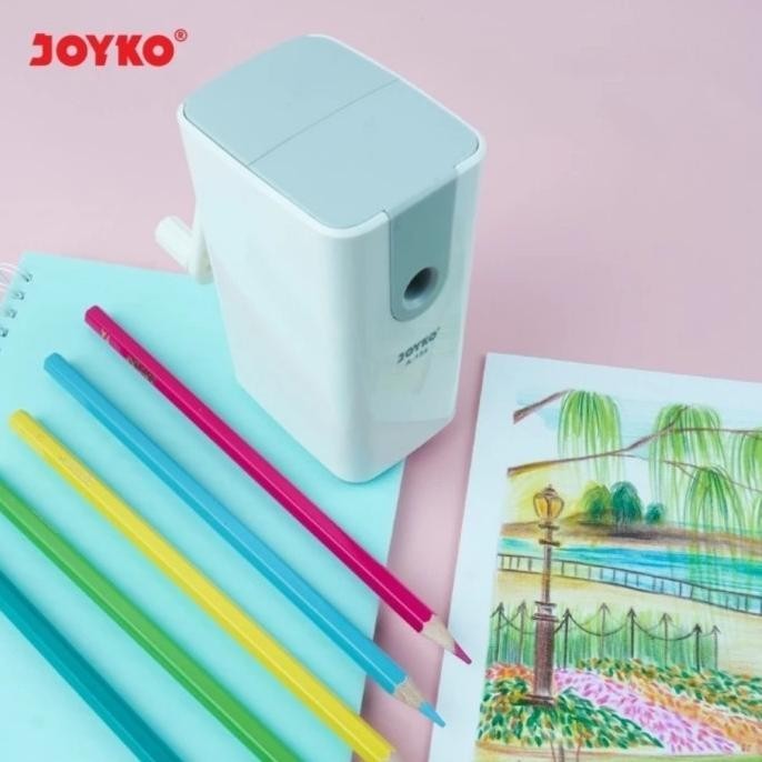 

Sharpener Rautan Pensil - Serutan Putar JOYKO A-154 Anti Slip