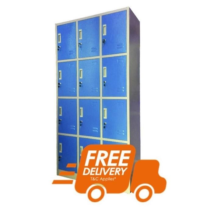 Loker Besi Kozure KL-12WX Locker 12 Pintu KOZURE KL12WX Lemari Kabinet