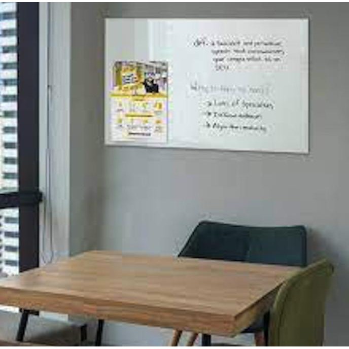 

Glassboard Standing Non Magnetic 80x120 cm + Ongkir