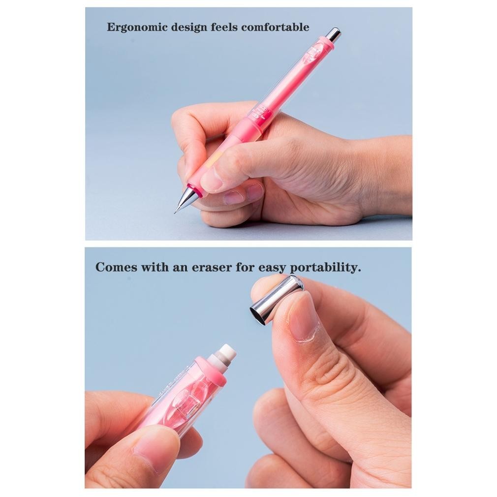 

PROMO Pilot Dr. Grip Play Border Mechanical Pencil Anti Fatigue 0.5mm Pensil Mekanik HDGCL-50R an-45