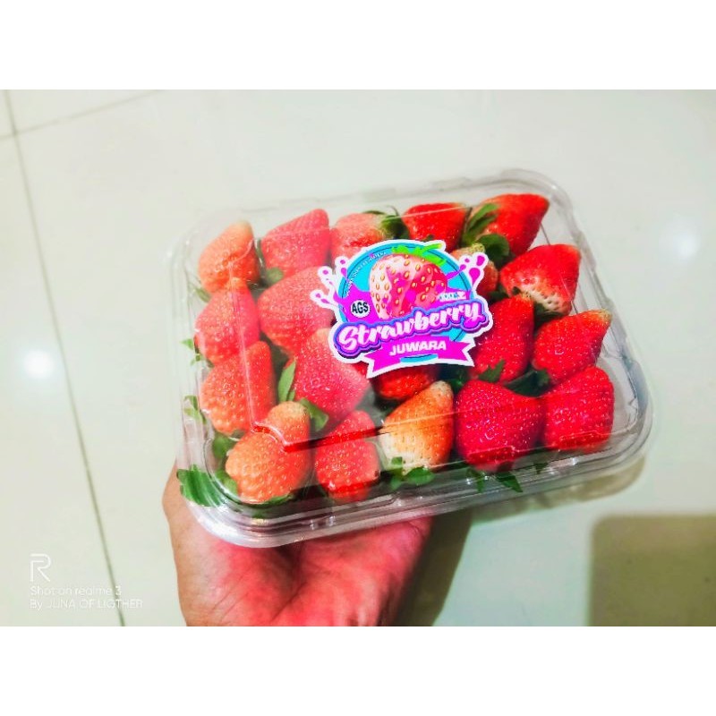 

[KHUSUS GOSEND/ GRAB] starwberry 500 fresh Grade A/B 250gram & 500 gram