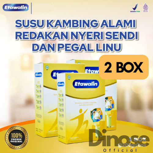

Etawalin Susu Kambing Solusi Asam Urat Original 2 Box