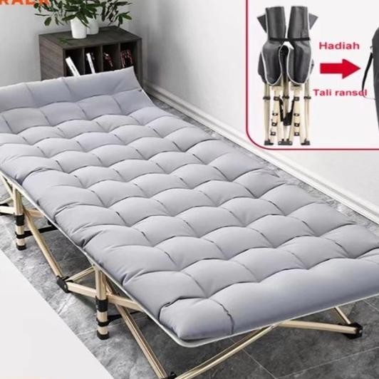 Tempat Tidur Lipat Ranjang Lipat Besi Folding Bed Kasur Lipat