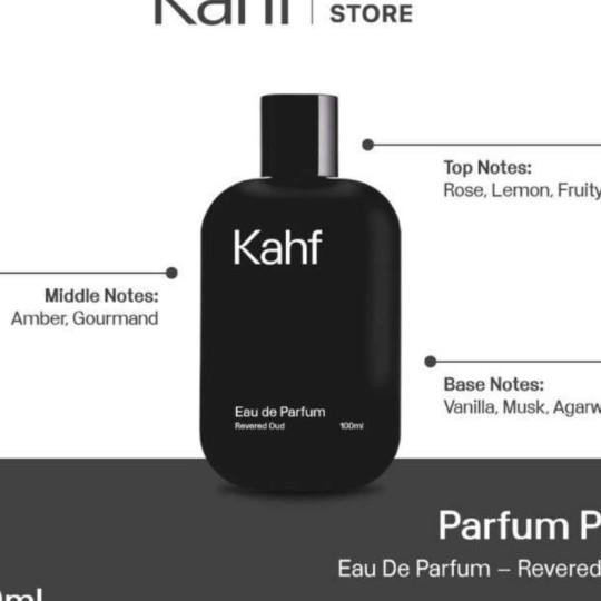 Kahf Eau De Parfum Edp Revered Oud 100Ml Parfum Pria