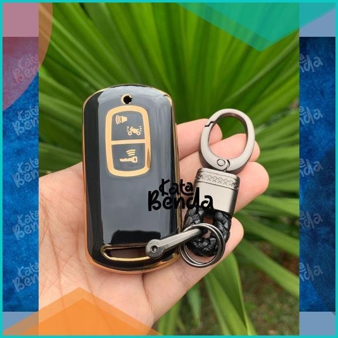 Sarung Remote Keyless Scoopy Prestige 2020-2022/Vario 150 Cover Kunci