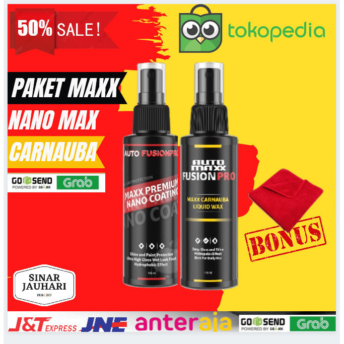 Paket Premium Nano Dan Carnauba Original Automaxx Fusionpro