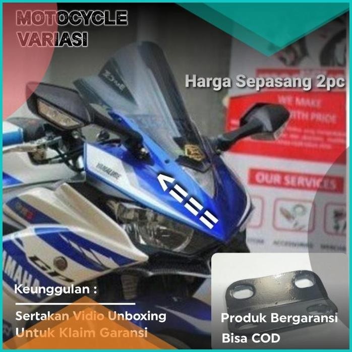 breket bracket dudukan spion ZX 10 R pnp R15 R25 GSX CBR NINJA 8JVLZ4