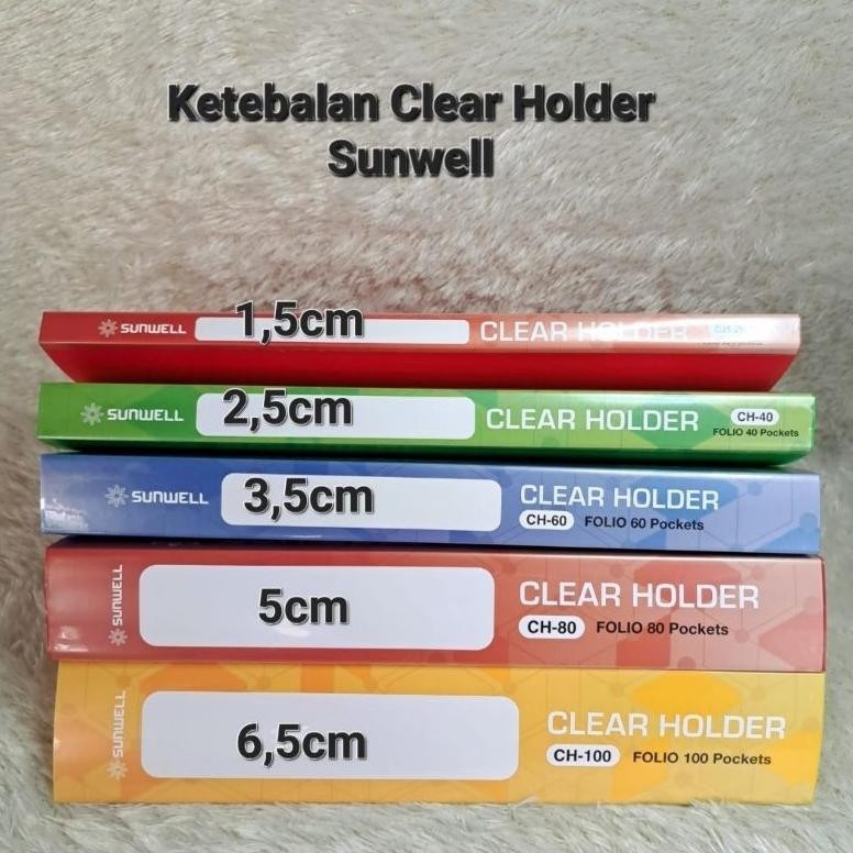

SALE Clear Holder/Dokumen Keeper 100lbr F4 Sunwell Mrh/Kng/Hj/Br aw-96