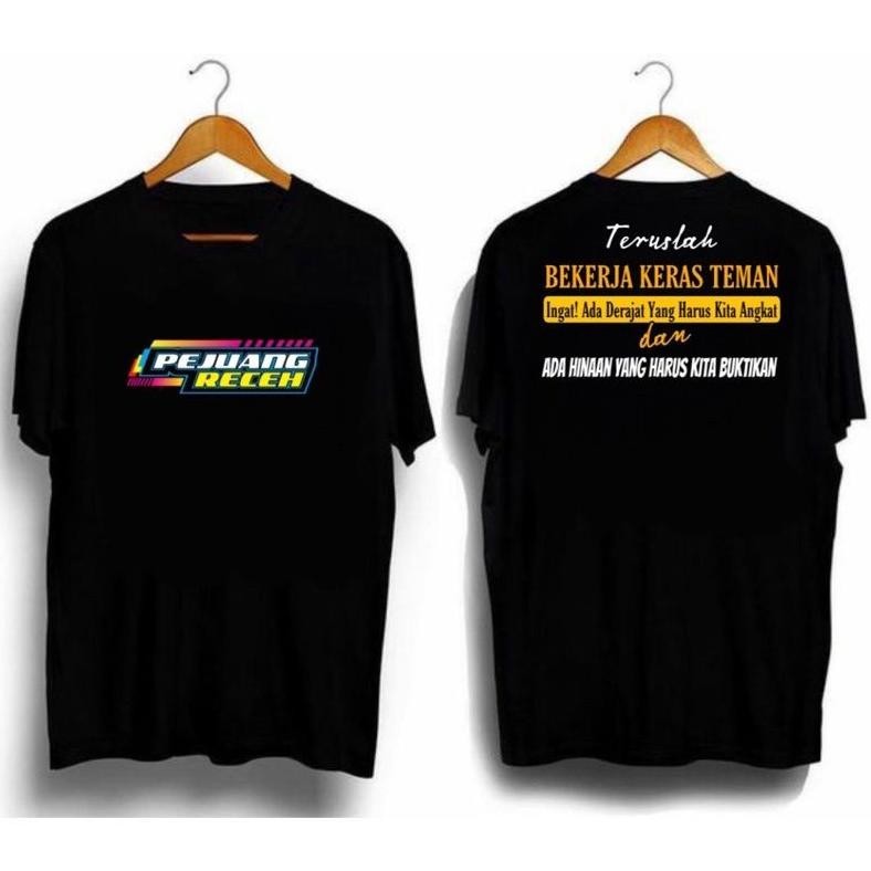 Promo Kaos Kata Pejuang Receh Kata Kata  Baju Anak Dewasa Pria Wanita