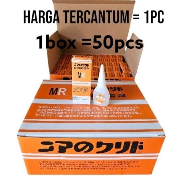 

Yt- Lem Korea Mr Super Glue Lem Setan Per 50Pcs Gratis Ongkir