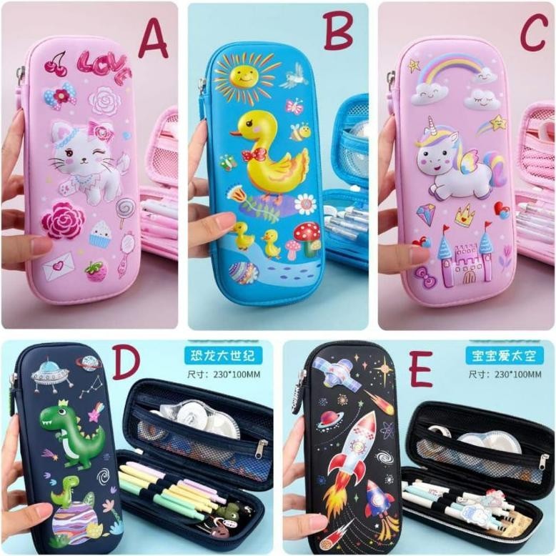 

Re27 Tempat Pensil Kotak Pensil 3D Racun Shopee