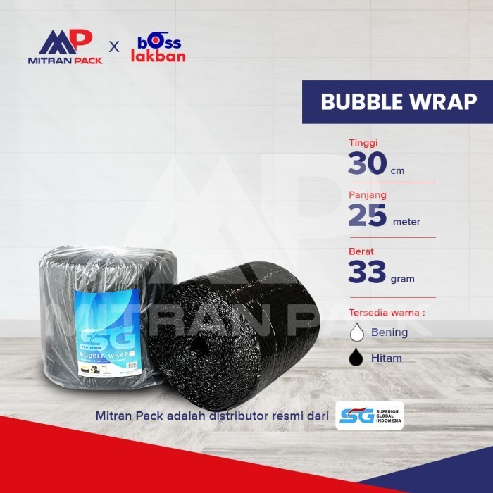 

MURAH Bubble Wrap SG Siap Sobek 30 cm x 25 meter