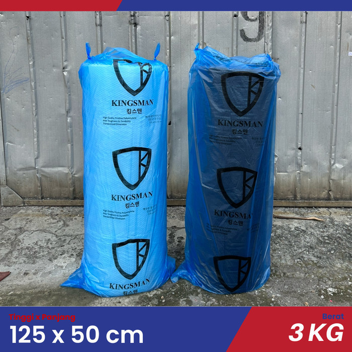 

HOT PROMO Bubble Wrap Kingsman 3 KG Ukuran 125cm x 50m Hitam Bening
