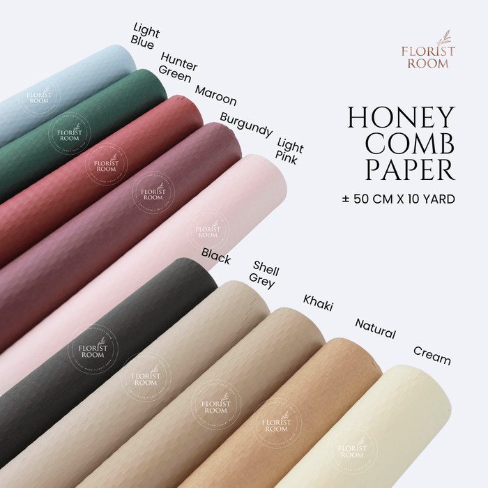 

HRG DISKON Honeycomb Paper 50cm x 10yard - Wrapping
