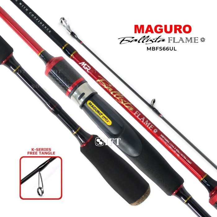 JORAN UL MAGURO BALLISTA FLAME / ICE 198/213 2-6 LBS ULTRA LIGHT