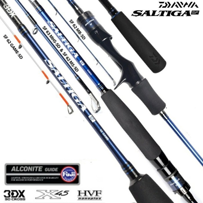 JORAN DAIWA SALTIGA SF 63MHS 62MS 62MB 62 GAME ONE PIECE