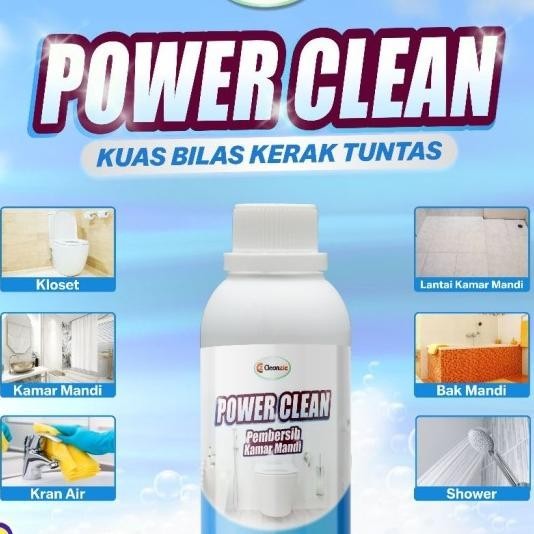 Cleanzie Power Clean Pembersih Noda Kerak Porcelain Wastafel Cleaner
