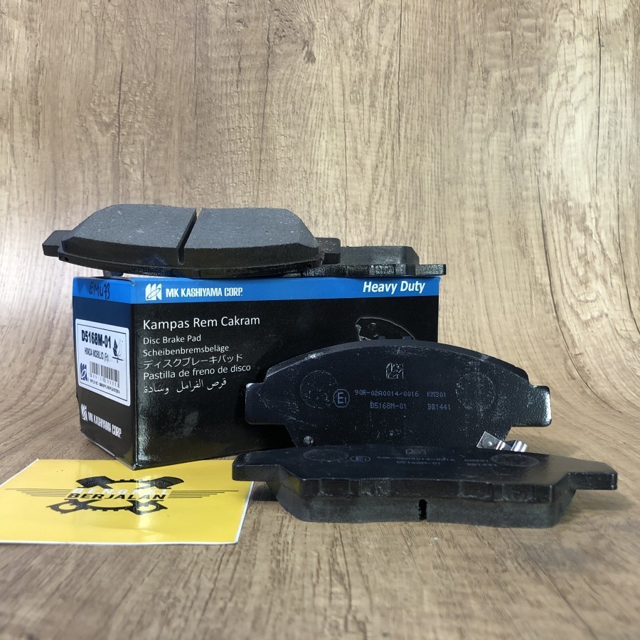 Kampas Rem Depan Mobilio / Jazz RS -Brake Pad Honda -MK Biru