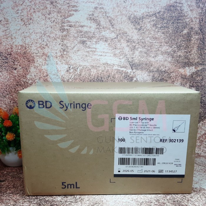 Terlaris Spuit 3cc BD / Syringe 3cc BD SALE