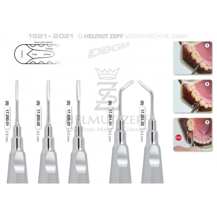 Terlaris HELMUT ZEPF Root Elevator Bein SALE