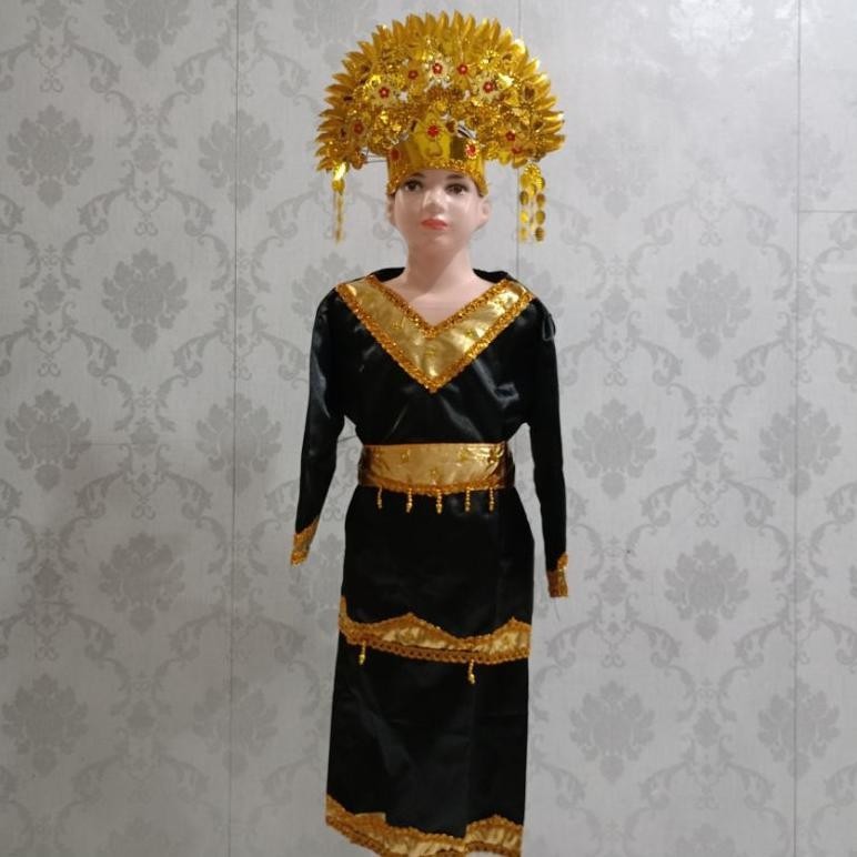 PROMOOO BAJU ADAT MINANG / BAJUTARI MINANG / BAJU KARNAVAL MINANG ANAK PEREMPUAN / BAJU TARI MINANG 