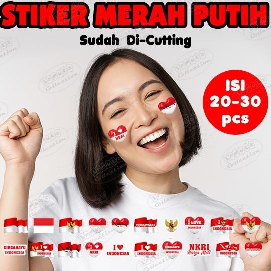 

BISA COD (ISI 20-30) Stiker Pipi Bendera Merah Putih Indonesia HUT RI Karnaval SET BIG SALE