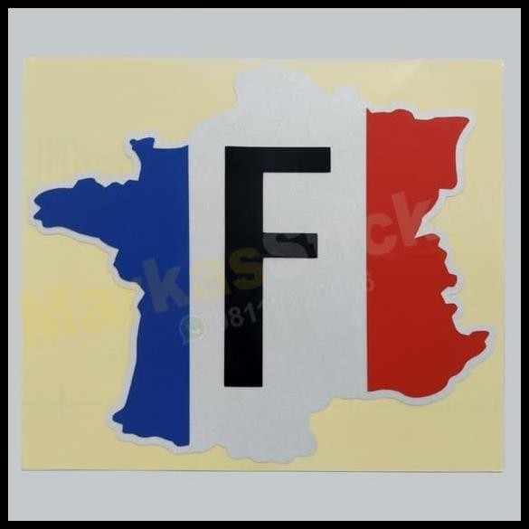 

DISKON STIKER F FRANCE MAP