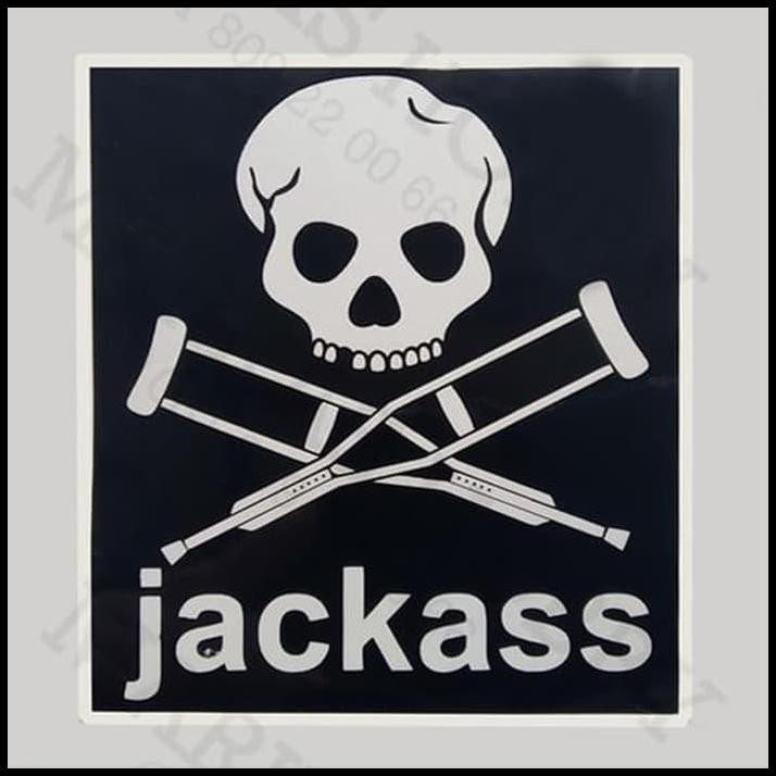 

HOT DEAL STICKER JACKASS SQUARE !