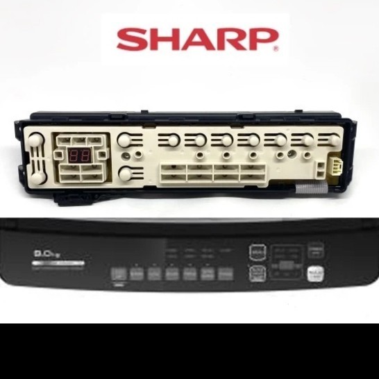 MODUL PCB MESIN CUCI SHARP ES-M1000T-GG ES-9000T-GG 8000T-GG ORIGINAL