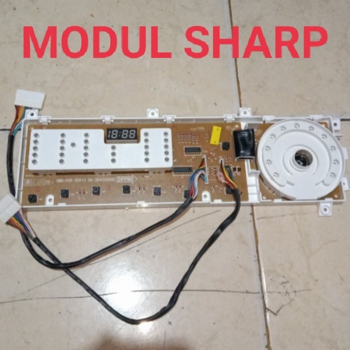 PCB ASSY DISPLAY MODUL MESIN CUCI LG FRONT LOADING